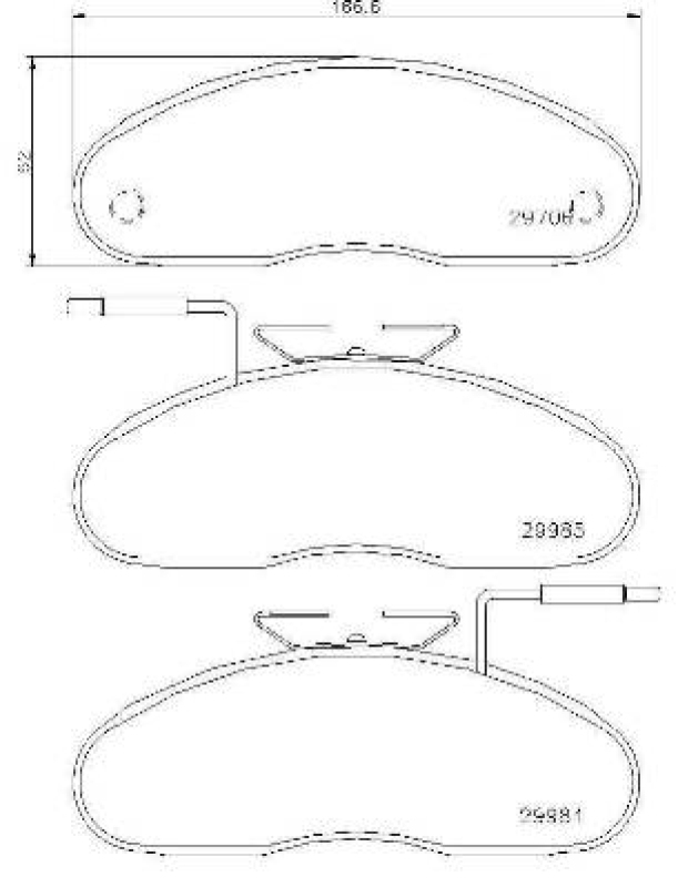 BREMBO Bremsbelagsatz, Scheibenbremse PRIME LINE