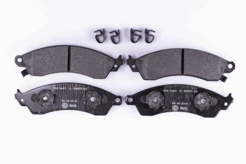 HELLA Brake Pad Set, disc brake