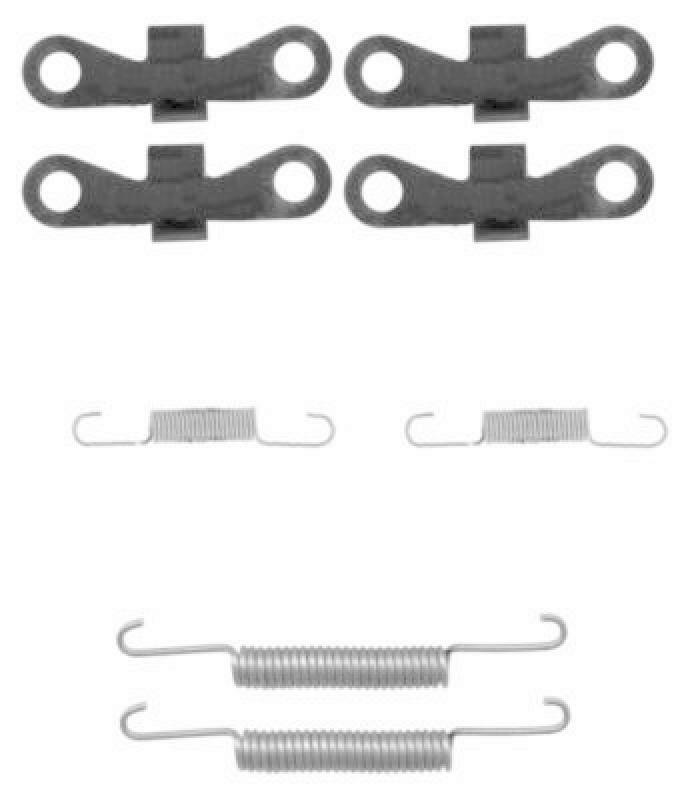 HELLA Accessory Kit, parking brake shoes