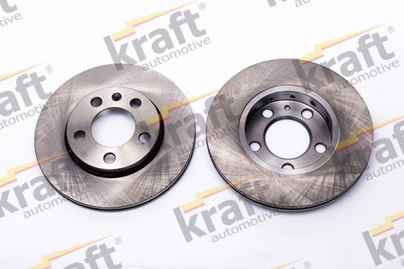 2x KRAFT AUTOMOTIVE Brake Disc