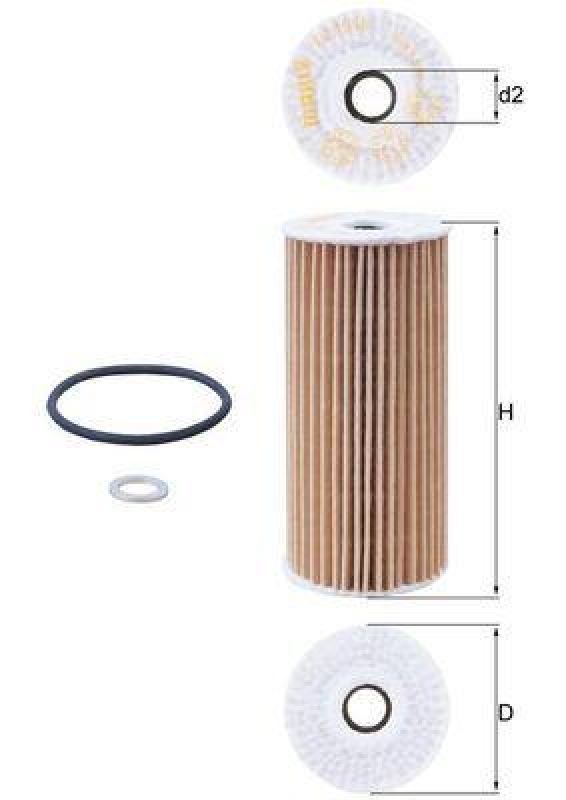 MAHLE Oil Filter