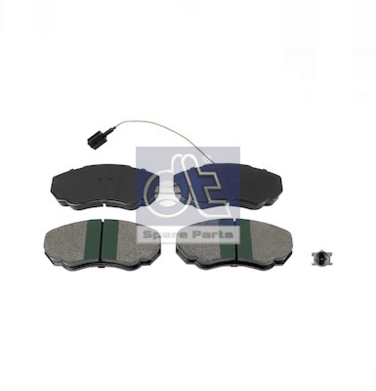 DT Spare Parts Brake Pad Set, disc brake