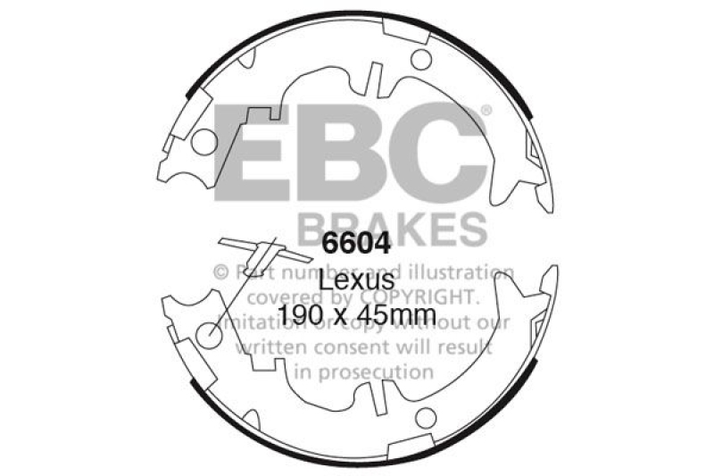 EBC Brakes Brake Shoe Set