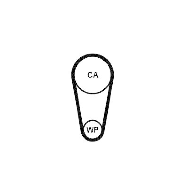 CONTINENTAL CTAM Zahnriemen