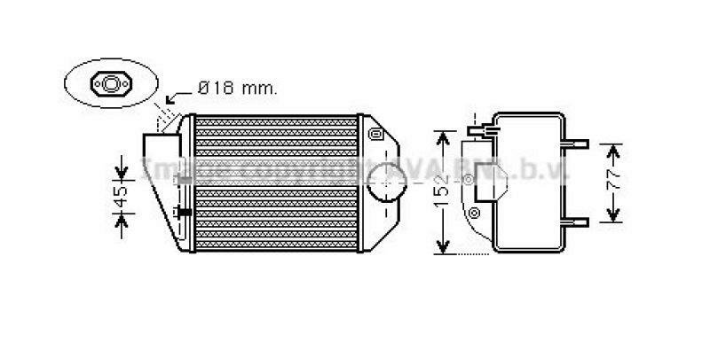 AVA QUALITY COOLING Ladeluftkühler