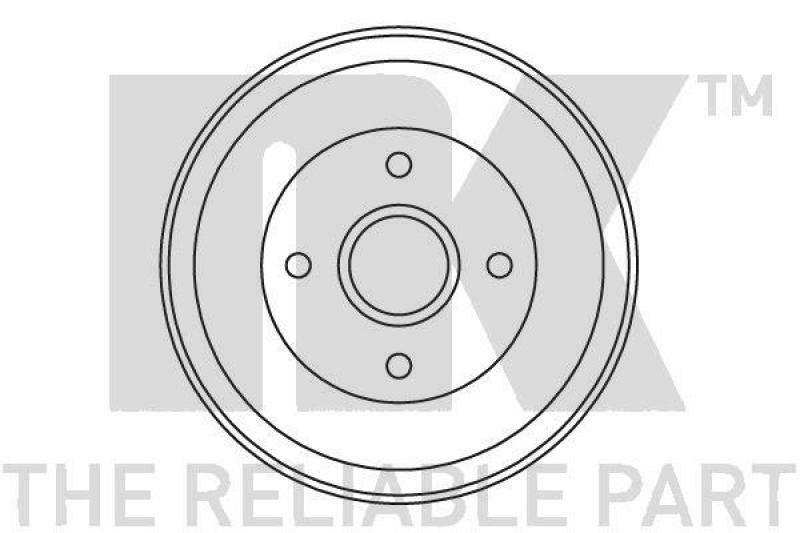 2x NK Brake Drum