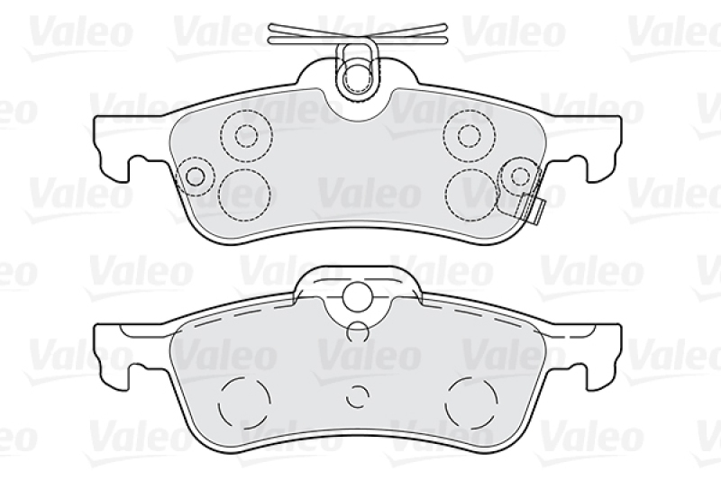 VALEO Bremsbelagsatz, Scheibenbremse FIRST