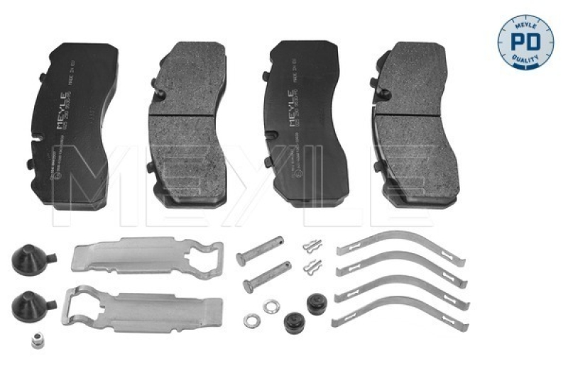 MEYLE Brake Pad Set, disc brake MEYLE-PD: Advanced performance and design.