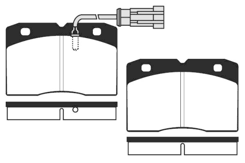 RAICAM Brake Pad Set, disc brake