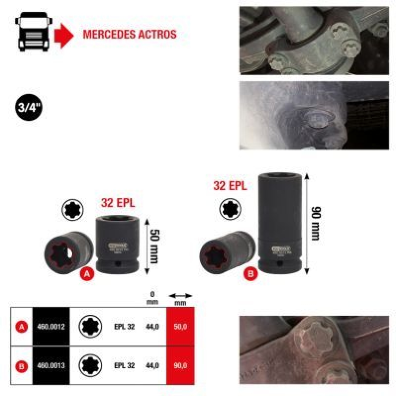 KS TOOLS Steckschlüsseleinsatz