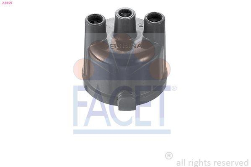 FACET Distributor Cap Made in Italy - OE Equivalent