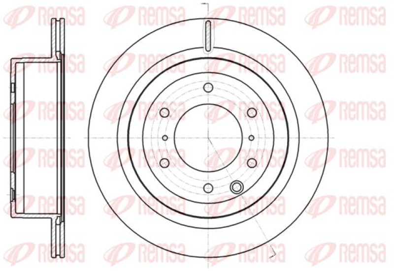 2x KAWE Brake Disc