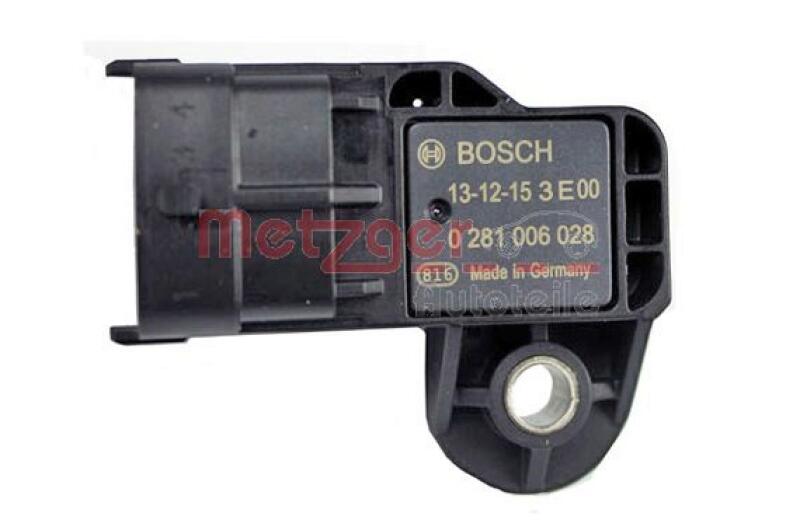 METZGER Sensor, boost pressure OE-part