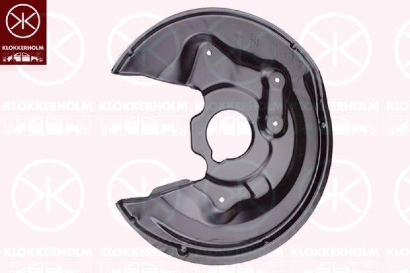 KLOKKERHOLM Splash Panel, brake disc