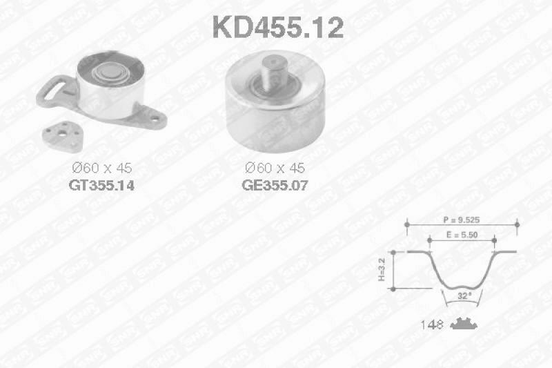 SNR Timing Belt Kit