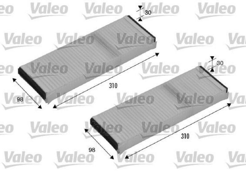 VALEO Filter, Innenraumluft VALEO ESSENTIAL