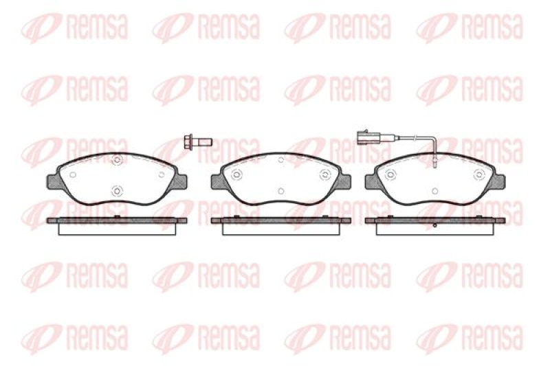 KAWE Brake Pad Set, disc brake