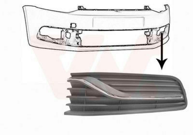 VAN WEZEL Lüftungsgitter, Stoßfänger