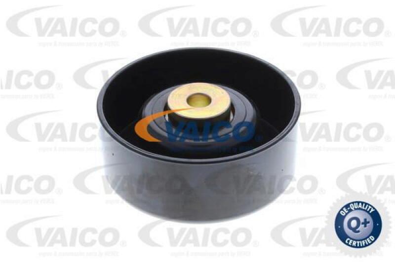 VAICO Tensioner Pulley, V-ribbed belt Q+, original equipment manufacturer quality