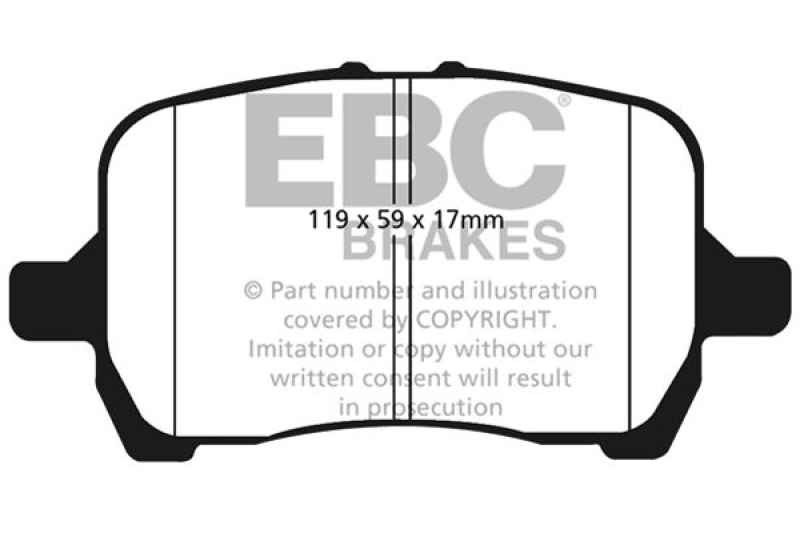 EBC Brakes Brake Pad Set, disc brake