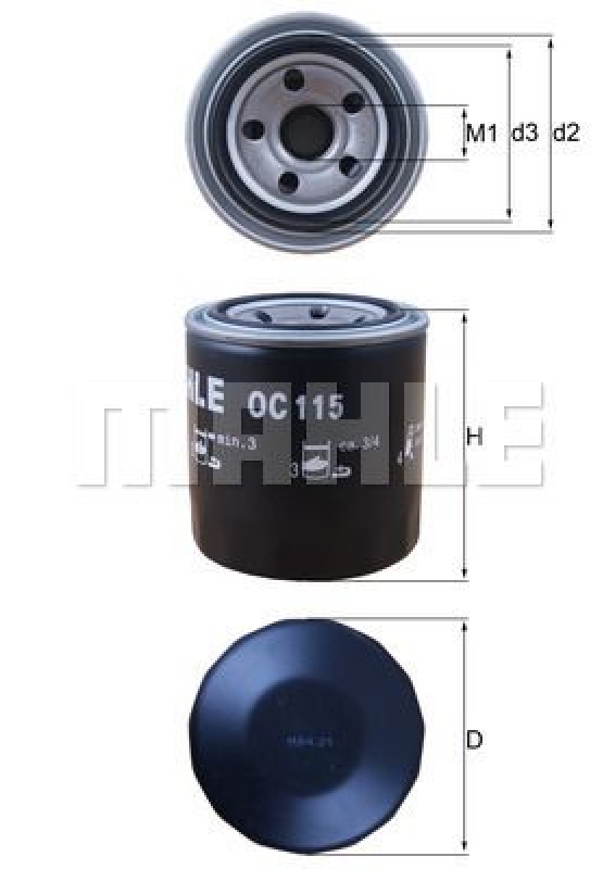 KNECHT Oil Filter