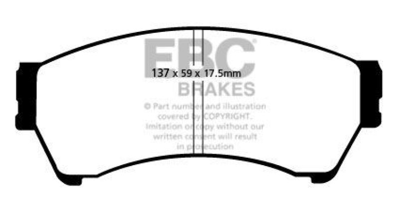 EBC Brakes Brake Pad Set, disc brake