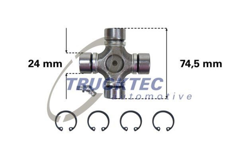 TRUCKTEC AUTOMOTIVE Joint, propshaft