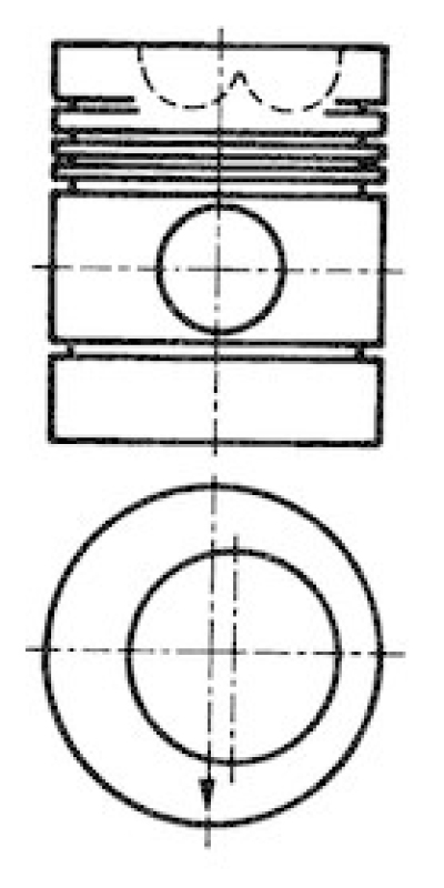 KOLBENSCHMIDT Piston