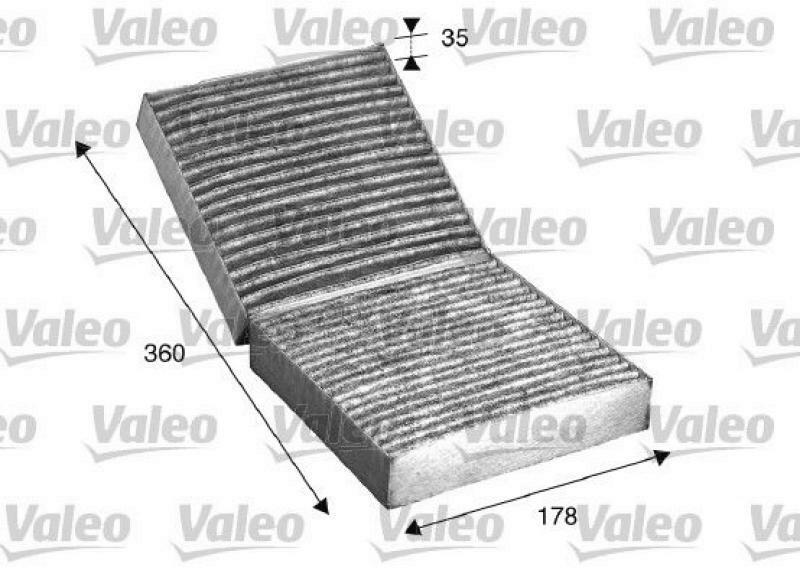 VALEO Filter, Innenraumluft CLIMFILTER PROTECT