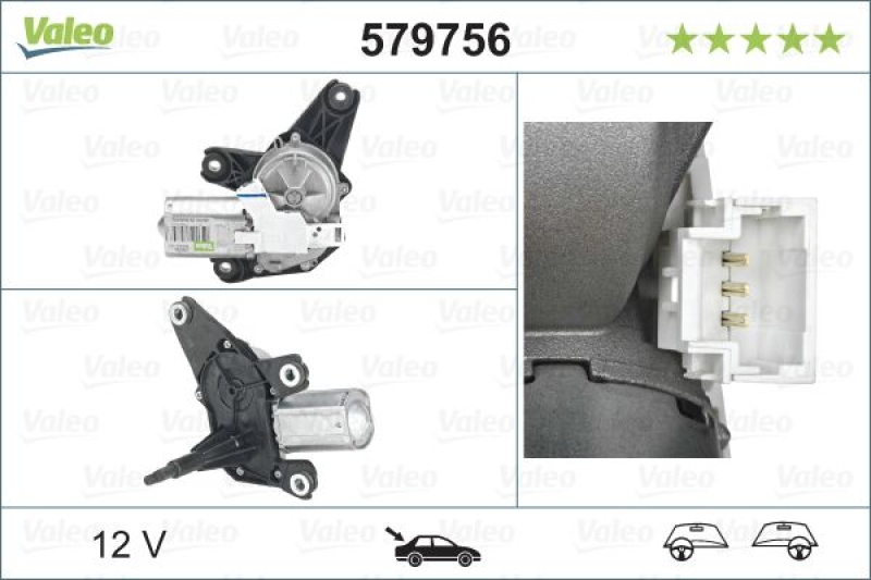 VALEO Wiper Motor ORIGINAL PART