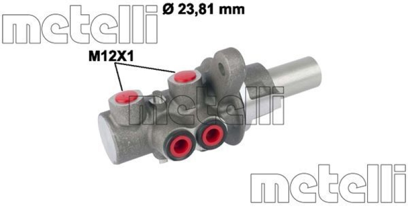 METELLI Brake Master Cylinder