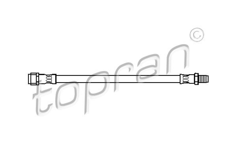 TOPRAN Brake Hose