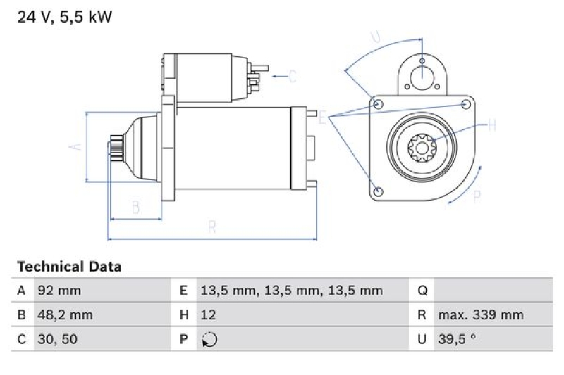 BOSCH Starter