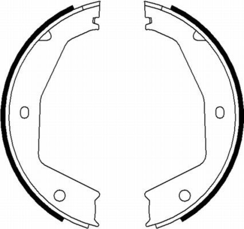 TEXTAR Bremsbackensatz, Feststellbremse