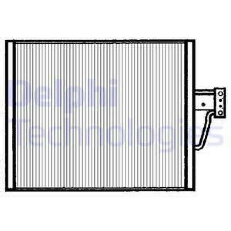 DELPHI Kondensator, Klimaanlage