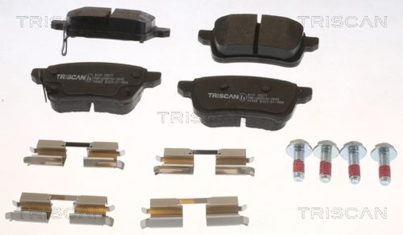 TRISCAN Brake Pad Set, disc brake