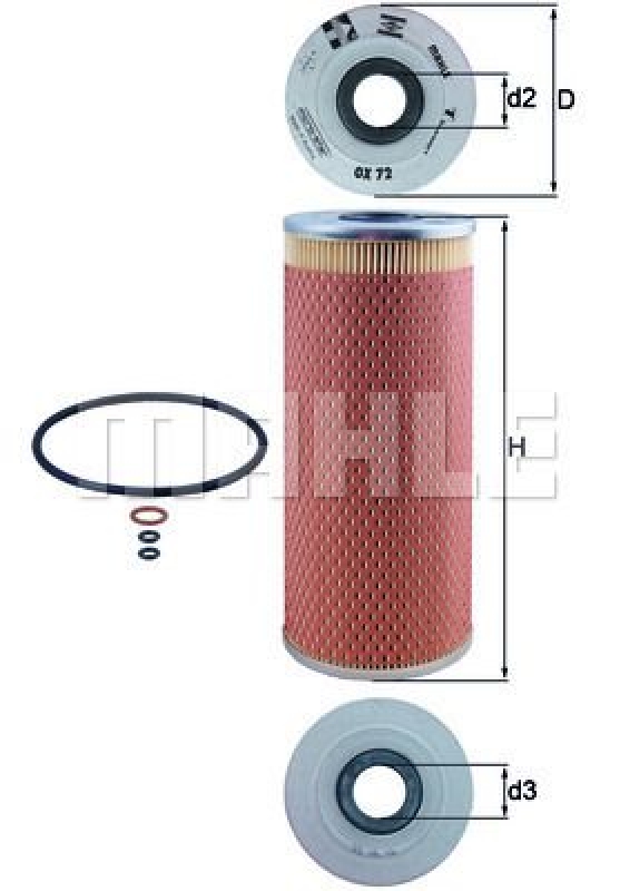 KNECHT Oil Filter