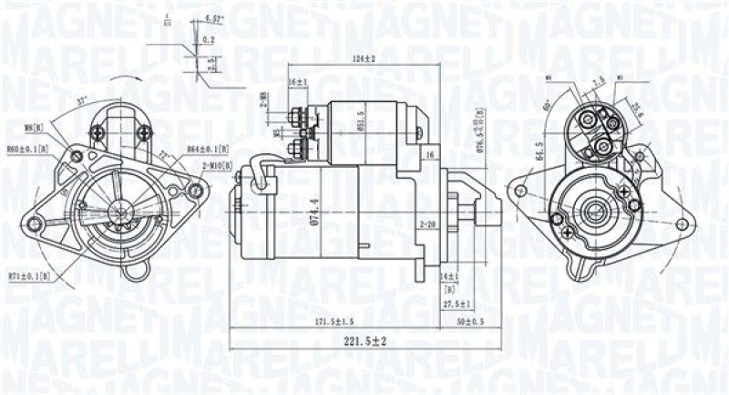 MAGNETI MARELLI Starter