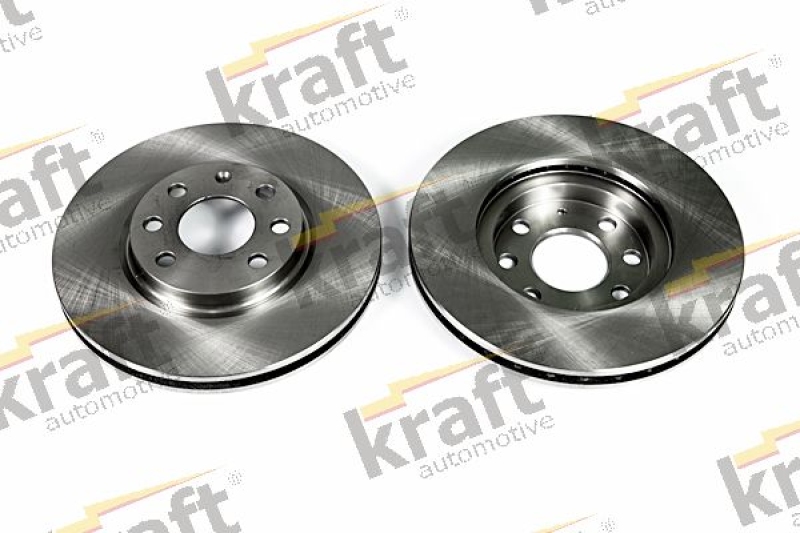 2x KRAFT AUTOMOTIVE Brake Disc