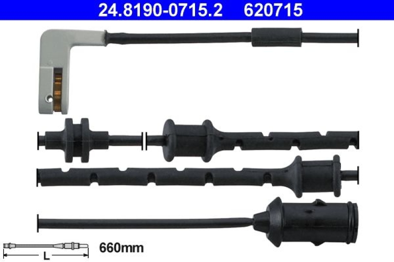 ATE Bremsscheiben 256mm + Bremsbeläge Vorne passend für Opel Vectra 1.8 Astra