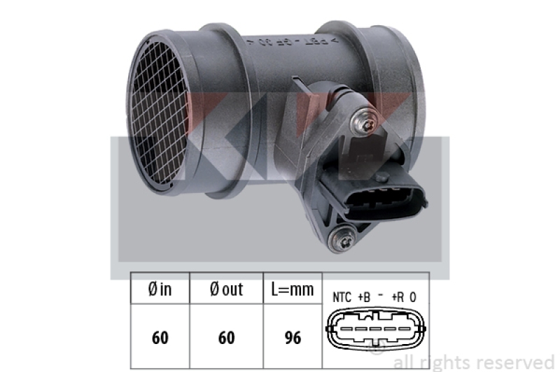 KW Luftmassenmesser Made in Italy - OE Equivalent