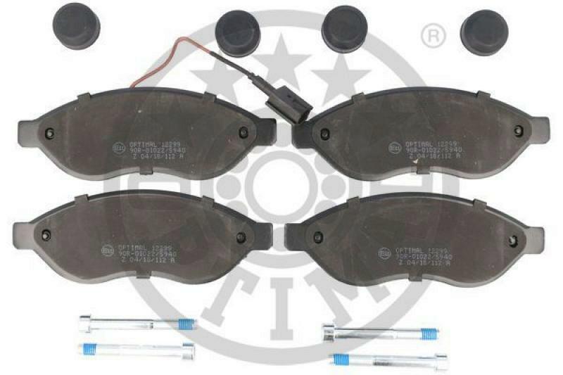 OPTIMAL Bremsbelagsatz, Scheibenbremse