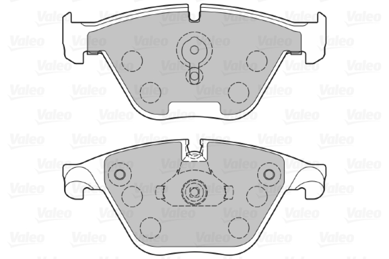 VALEO Brake Pad Set, disc brake