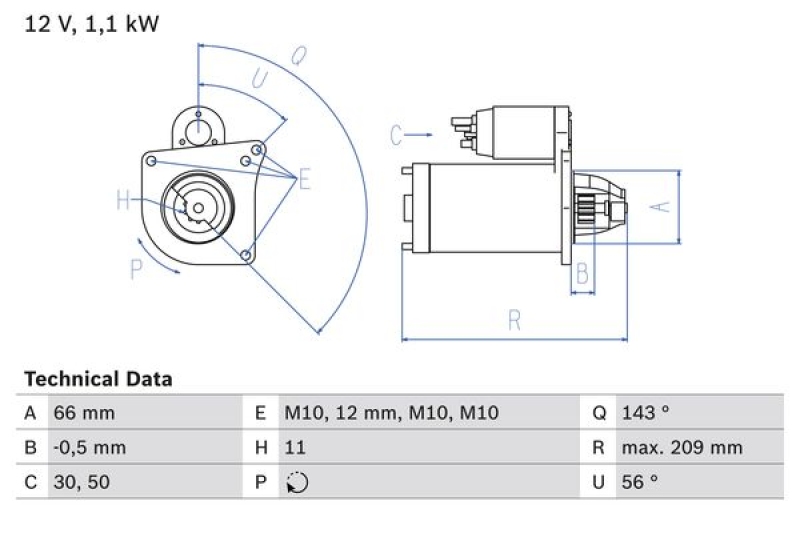 BOSCH Starter