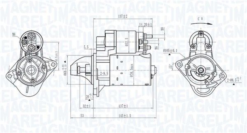 MAGNETI MARELLI Starter