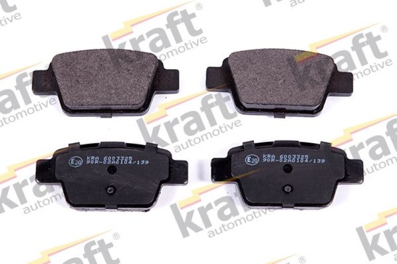 KRAFT AUTOMOTIVE Brake Pad Set, disc brake