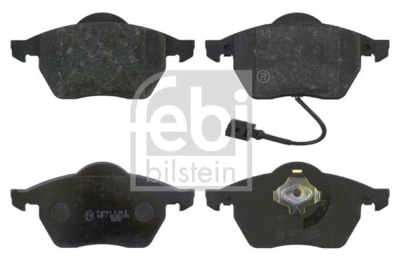 2x FEBI Bremsscheibe Ø310mm + Beläge vorne passend für Seat Ibiza III 6L1 1.4