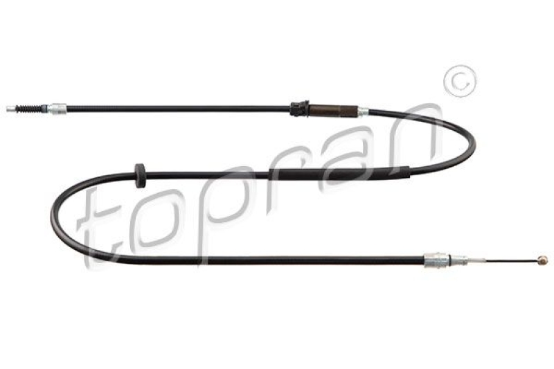 TOPRAN Cable Pull, parking brake