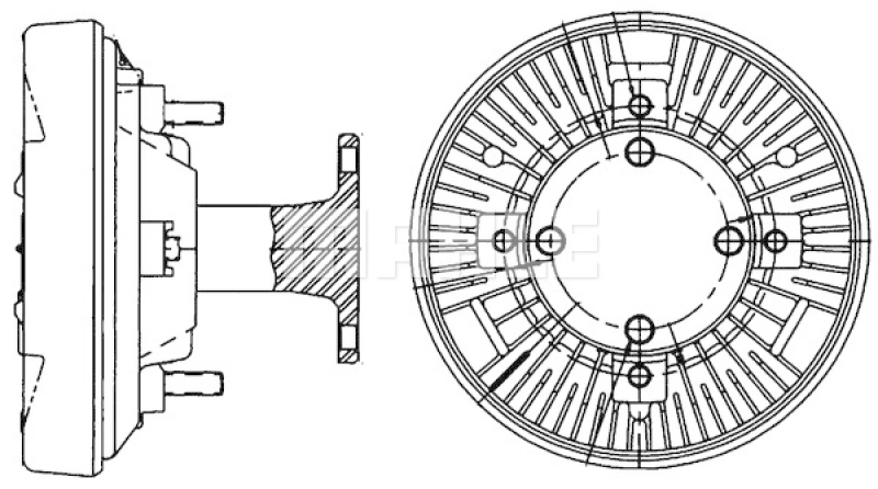 MAHLE Kupplung, Kühlerlüfter BEHR *** PREMIUM LINE ***
