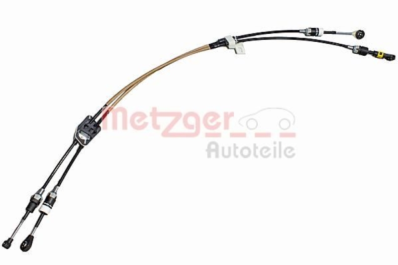 METZGER Cable Pull, manual transmission